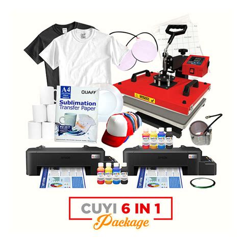 Cuyi 6in1 Heat Press Package .